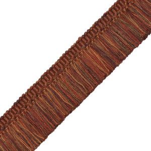 1.5" ANNECY BRUSH FRINGE - BROWN/BRICK
