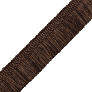 1.5" ANNECY BRUSH FRINGE - DARK BROWN