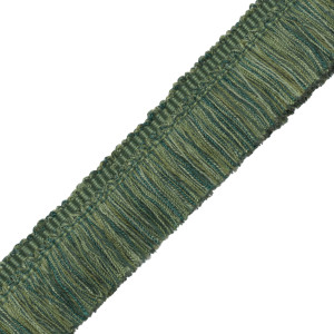 1.5" ANNECY BRUSH FRINGE - EMERALD/GREEN