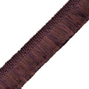 1.5" ANNECY BRUSH FRINGE - RAISIN