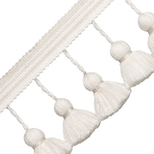 SORRENTO TASSEL FRINGE - OYSTER