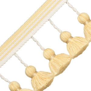 SORRENTO TASSEL FRINGE - LEMON