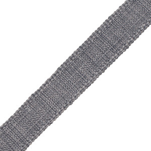 1" POSITANO LINEN BORDER - INK