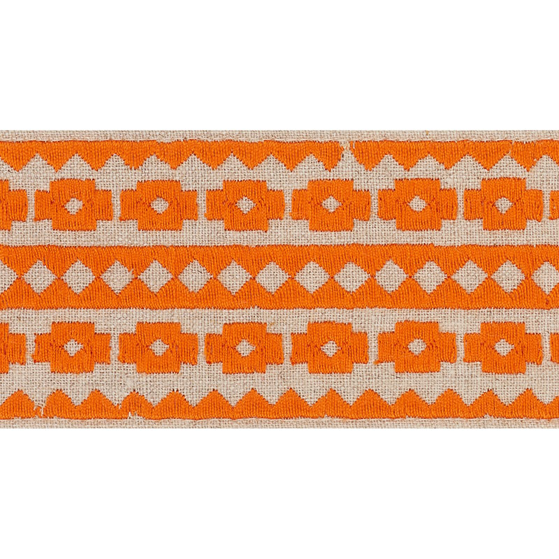 TALITHA TAPE - ORANGE ON NATURAL