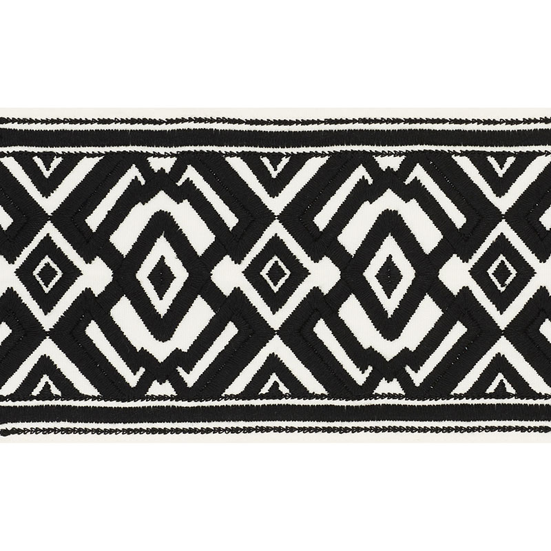 AVALON TAPE - BLACK ON IVORY