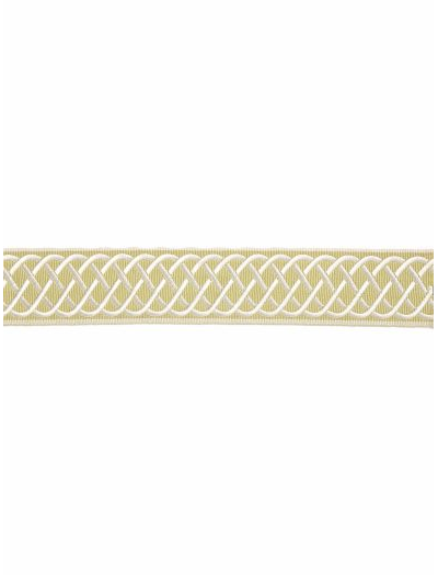 HELIX EMBROIDERED TAPE - LETTUCE