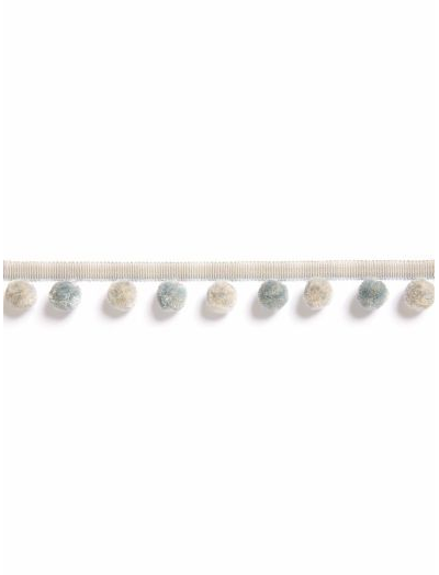OSBORNE POM POM FRINGE - MINERAL