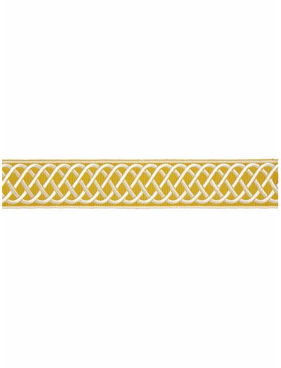 HELIX EMBROIDERED TAPE - BRASS