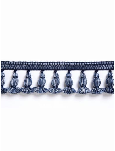 HALSEY ONION FRINGE - INDIGO