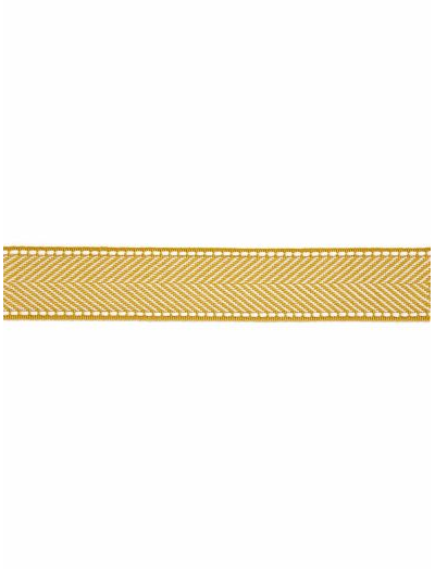 MONTAUK HERRINGBONE TAPE - BRASS
