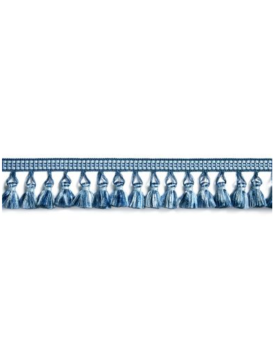 PLAZA TASSEL FRINGE - BLUE JAY