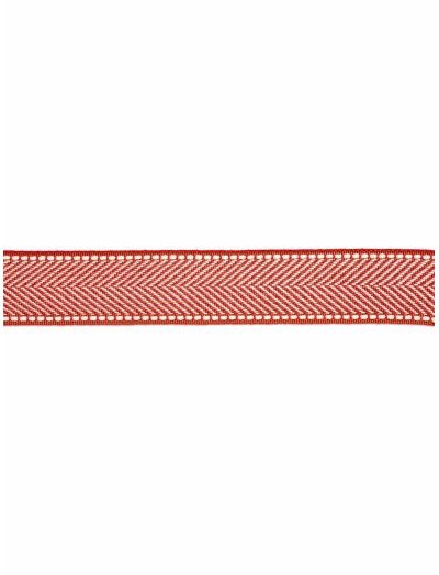 MONTAUK HERRINGBONE TAPE - CORAL