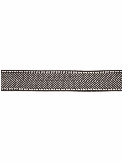 MONTAUK HERRINGBONE TAPE - CHARCOAL