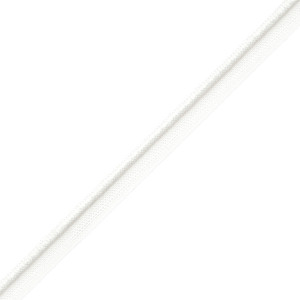 1/4" (5MM) FRENCH PIPING - WHITE