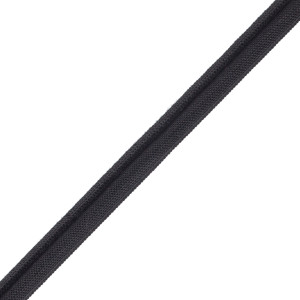 1/4" (5MM) FRENCH PIPING - BLACK