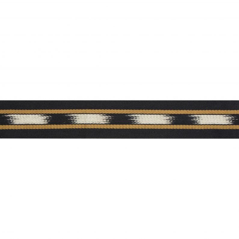 LE IKAT TAPE - BLACK/GOLD
