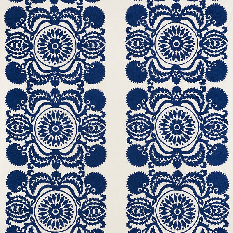 CASTANET EMBROIDERY - COBALT