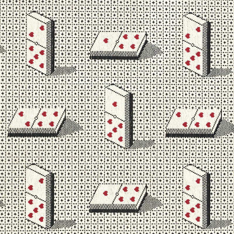 DOMINO EPINGLE - BLACK