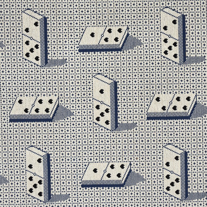 DOMINO EPINGLE - BLUE