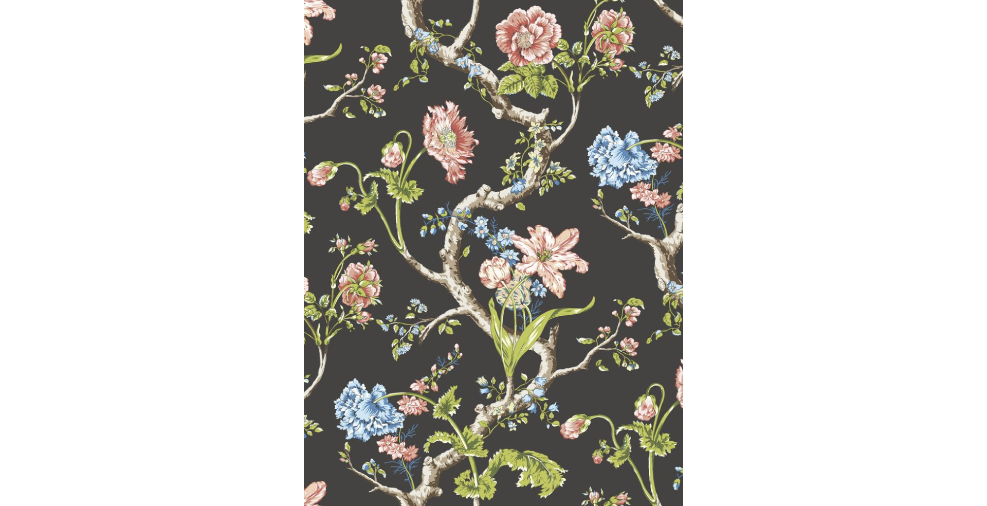 ANDREW JACKSON FLORAL - NOIR