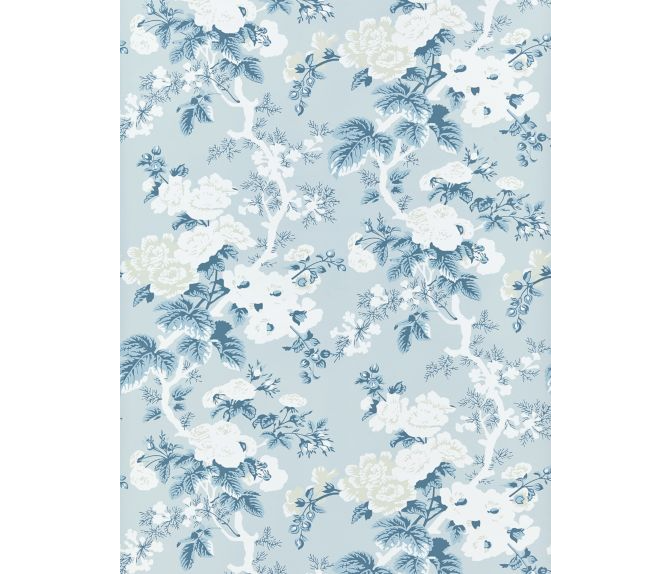 ASCOT FLORAL PRINT - SKY