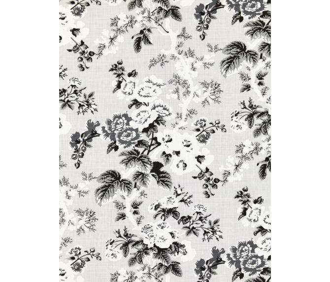 ASCOT LINEN PRINT - FRENCH GREY