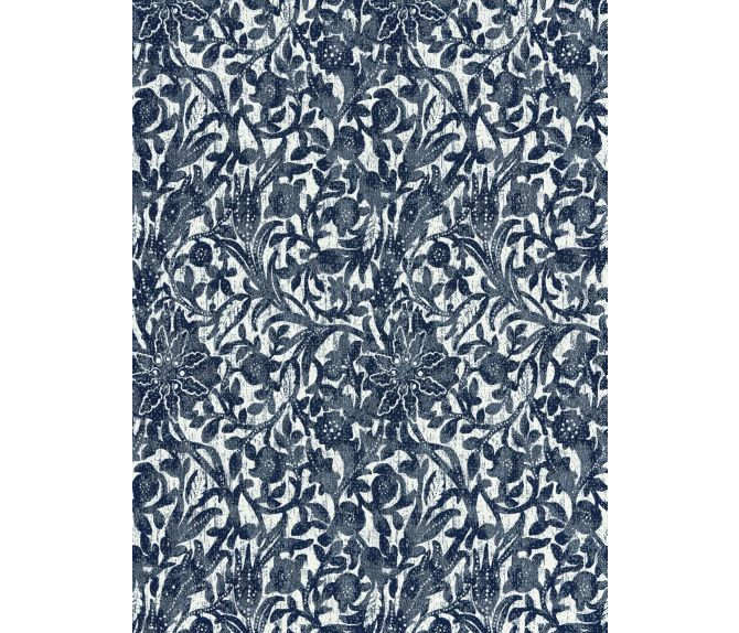 BALI FLORAL - ULTRAMARINE