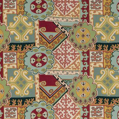 BATANGAS PRINT - RED/MULTI FABRIC