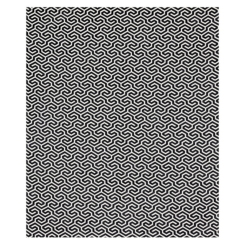 MING FRET VELVET - BLACK